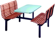 waymar-contour-slat-booth-seating Contour Slat Booth Seating